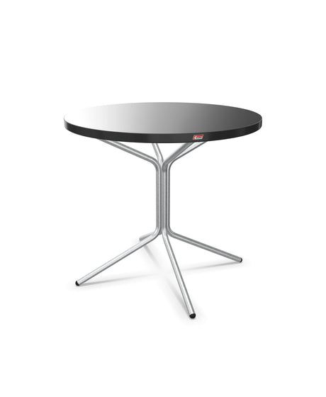 Schaffner PIX Table bistrot Ø80cm H:72cm Anthracite 77 Galvanisé à chaud 02 