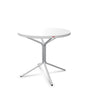 Schaffner PIX Table bistrot Ø80cm H:72cm Blanc 90 Galvanisé à chaud 02 