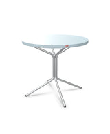 Schaffner PIX Table bistrot Ø80cm H:72cm Bleu Pastel 51 Galvanisé à chaud 02 