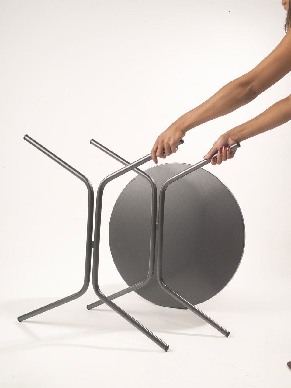 Schaffner PIX Table bistrot Ø80cm H:72cm GALAXUS 