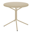 Schaffner PIX Table bistrot Ø80cm H:72cm GALAXUS Sable Pastel 15 