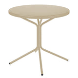 Schaffner PIX Table bistrot Ø80cm H:72cm GALAXUS Sable Pastel 15 