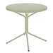Schaffner PIX Table bistrot Ø80cm H:72cm GALAXUS Vert Pastel 64 