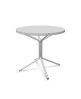 Schaffner PIX Table bistrot Ø80cm H:72cm Gris Argent 78 Galvanisé à chaud 02 