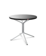Schaffner PIX Table bistrot Ø80cm H:72cm Noir 91 Galvanisé à chaud 02 