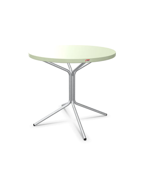 Schaffner PIX Table bistrot Ø80cm H:72cm Vert Pastel 64 Galvanisé à chaud 02 