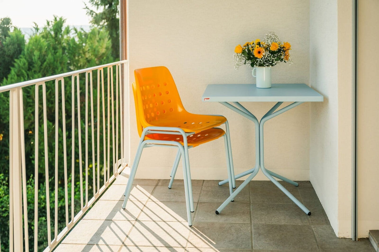Schaffner PIX Table bistrot rabattable 70x70cm H:73cm 