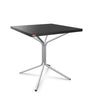 Schaffner PIX Table bistrot rabattable 70x70cm H:73cm Anthracite 77 Galvanisé à chaud 02 