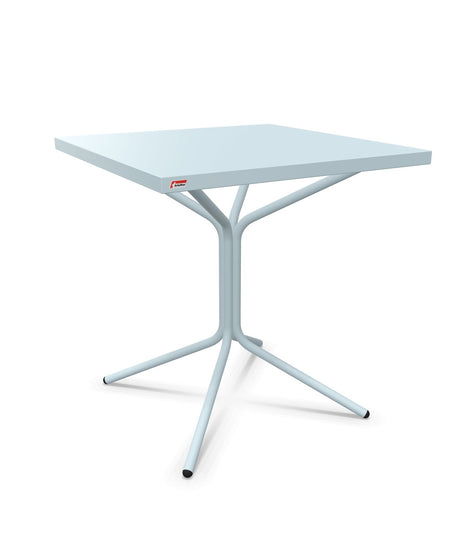 Schaffner PIX Table bistrot rabattable 70x70cm H:73cm Bleu Pastel 51 Bleu Pastel 51 