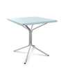 Schaffner PIX Table bistrot rabattable 70x70cm H:73cm Bleu Pastel 51 Galvanisé à chaud 02 