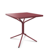 Schaffner PIX Table bistrot rabattable 70x70cm H:73cm Bordeaux 38 Bordeaux 38 