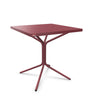 Schaffner PIX Table bistrot rabattable 70x70cm H:73cm Bordeaux 38 Bordeaux 38 