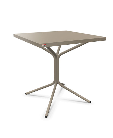 Schaffner PIX Table bistrot rabattable 70x70cm H:73cm Champagne 85 Champagne 85 