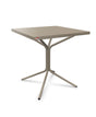 Schaffner PIX Table bistrot rabattable 70x70cm H:73cm Champagne 85 Champagne 85 