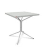 Schaffner PIX Table bistrot rabattable 70x70cm H:73cm Gris Argent 78 Gris Argent 78 