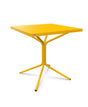 Schaffner PIX Table bistrot rabattable 70x70cm H:73cm Jaune 11 Jaune 11 