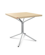 Schaffner PIX Table bistrot rabattable 70x70cm H:73cm Marron Pastel 83 Galvanisé à chaud 02 