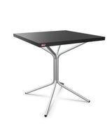 Schaffner PIX Table bistrot rabattable 70x70cm H:73cm Noir 91 Galvanisé à chaud 02 