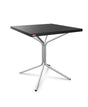 Schaffner PIX Table bistrot rabattable 70x70cm H:73cm Noir 91 Galvanisé à chaud 02 