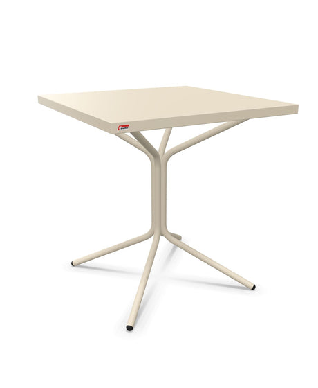Schaffner PIX Table bistrot rabattable 70x70cm H:73cm Sable Pastel 15 Sable Pastel 15 
