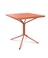 Schaffner PIX Table bistrot rabattable 70x70cm H:73cm Terracotta 84 Terracotta 84 