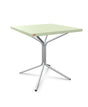 Schaffner PIX Table bistrot rabattable 70x70cm H:73cm Vert Pastel 64 Galvanisé à chaud 02 