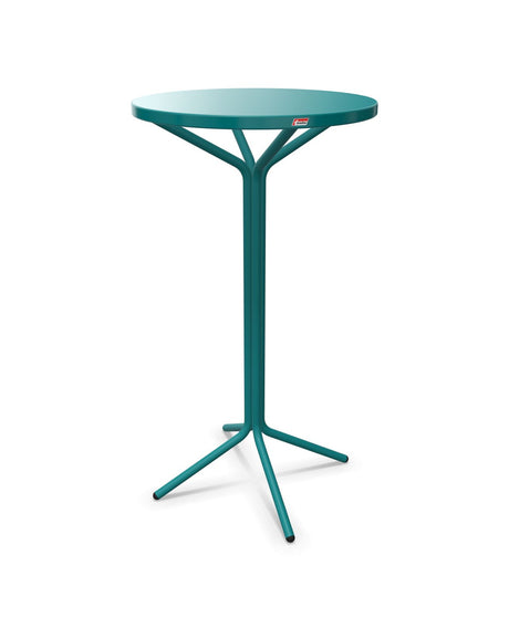 Schaffner PIX Table haute bistrot Ø60cm H:110cm Bleu Kali 56 Bleu Kali 56 