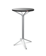 Schaffner PIX Table haute bistrot Ø60cm H:110cm Noir 91 Galvanisé à chaud 02 