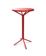 Schaffner PIX Table haute bistrot Ø60cm H:110cm Rouge 30 Rouge 30 
