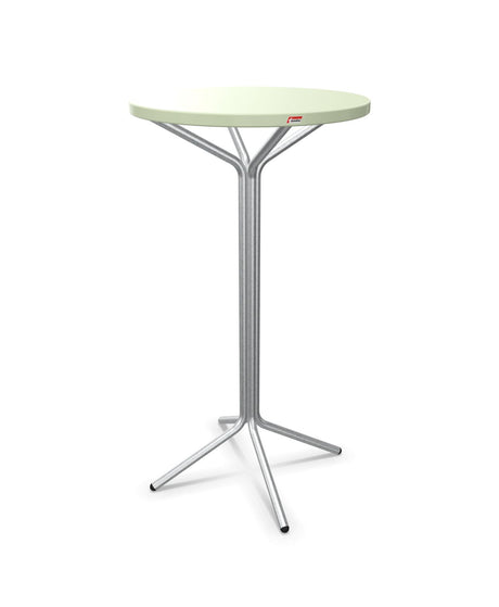 Schaffner PIX Table haute bistrot Ø60cm H:110cm Vert Pastel 64 Galvanisé à chaud 02 