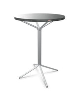Schaffner PIX Table haute bistrot Ø80cm H:110cm Graphite 73 Galvanisé à chaud 02 