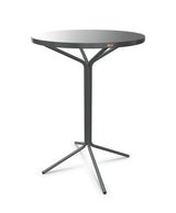 Schaffner PIX Table haute bistrot Ø80cm H:110cm Graphite 73 Graphite 73 