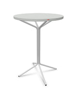 Schaffner PIX Table haute bistrot Ø80cm H:110cm Gris Argent 78 Gris Argent 78 