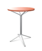 Schaffner PIX Table haute bistrot Ø80cm H:110cm Terracotta 84 Galvanisé à chaud 02 