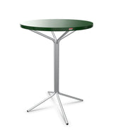 Schaffner PIX Table haute bistrot Ø80cm H:110cm Vert Sapin 66 Galvanisé à chaud 02 