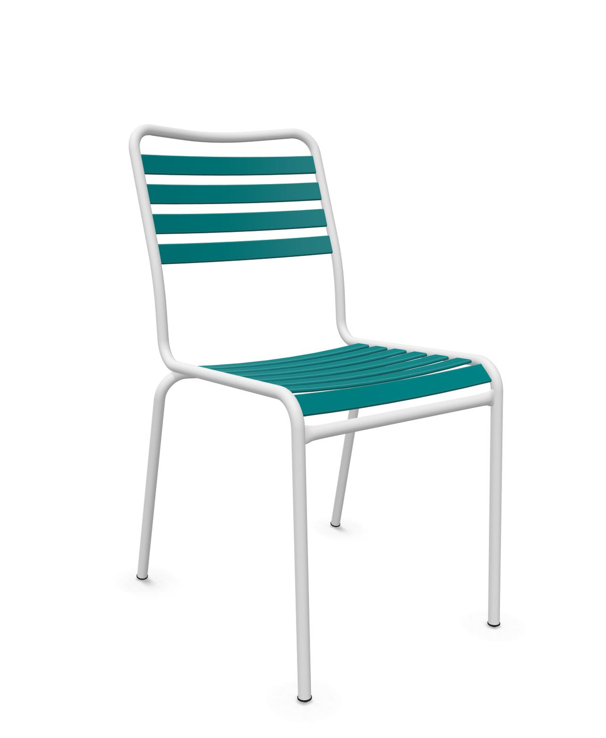 Schaffner Rigi Chaise Repas Lattes Bleu Kali 56 Blanc 90 