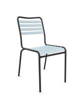 Schaffner Rigi Chaise Repas Lattes Bleu Pastel 51 Anthracite 77 