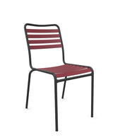 Schaffner Rigi Chaise Repas Lattes Bordeaux 38 Anthracite 77 