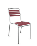 Schaffner Rigi Chaise Repas Lattes Bordeaux 38 Galvanisé à chaud 02 