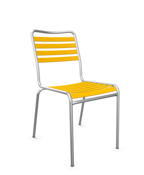 Schaffner Rigi Chaise Repas Lattes Jaune 11 Galvanisé à chaud 02 