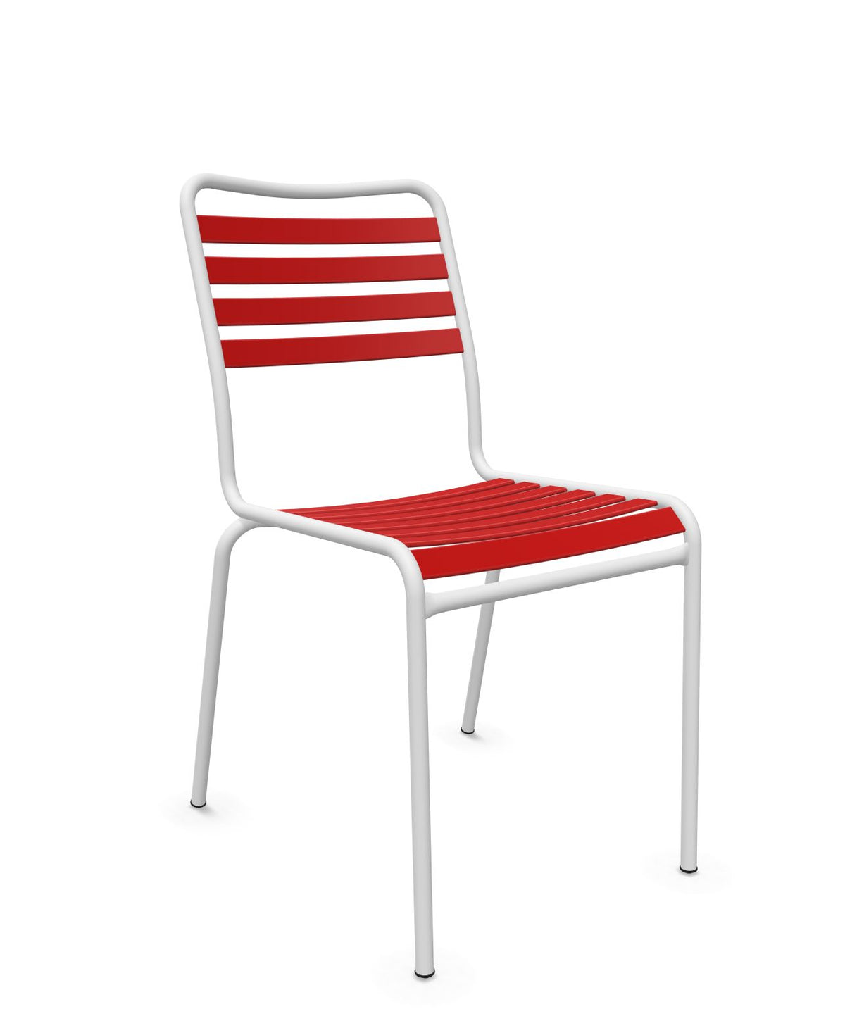 Schaffner Rigi Chaise Repas Lattes Rouge 30 Blanc 90 