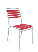 Schaffner Rigi Chaise Repas Lattes Rouge Érable 33 Bleu Pastel 51 