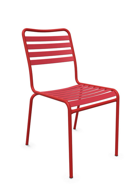 Schaffner Rigi Chaise Repas Lattes Rouge Érable 33 Rouge 30 