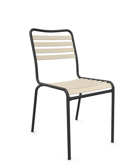 Schaffner Rigi Chaise Repas Lattes Sable Pastel 15 Anthracite 77 
