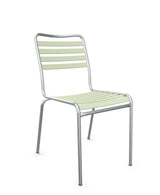 Schaffner Rigi Chaise Repas Lattes Vert Pastel 64 Galvanisé à chaud 02 