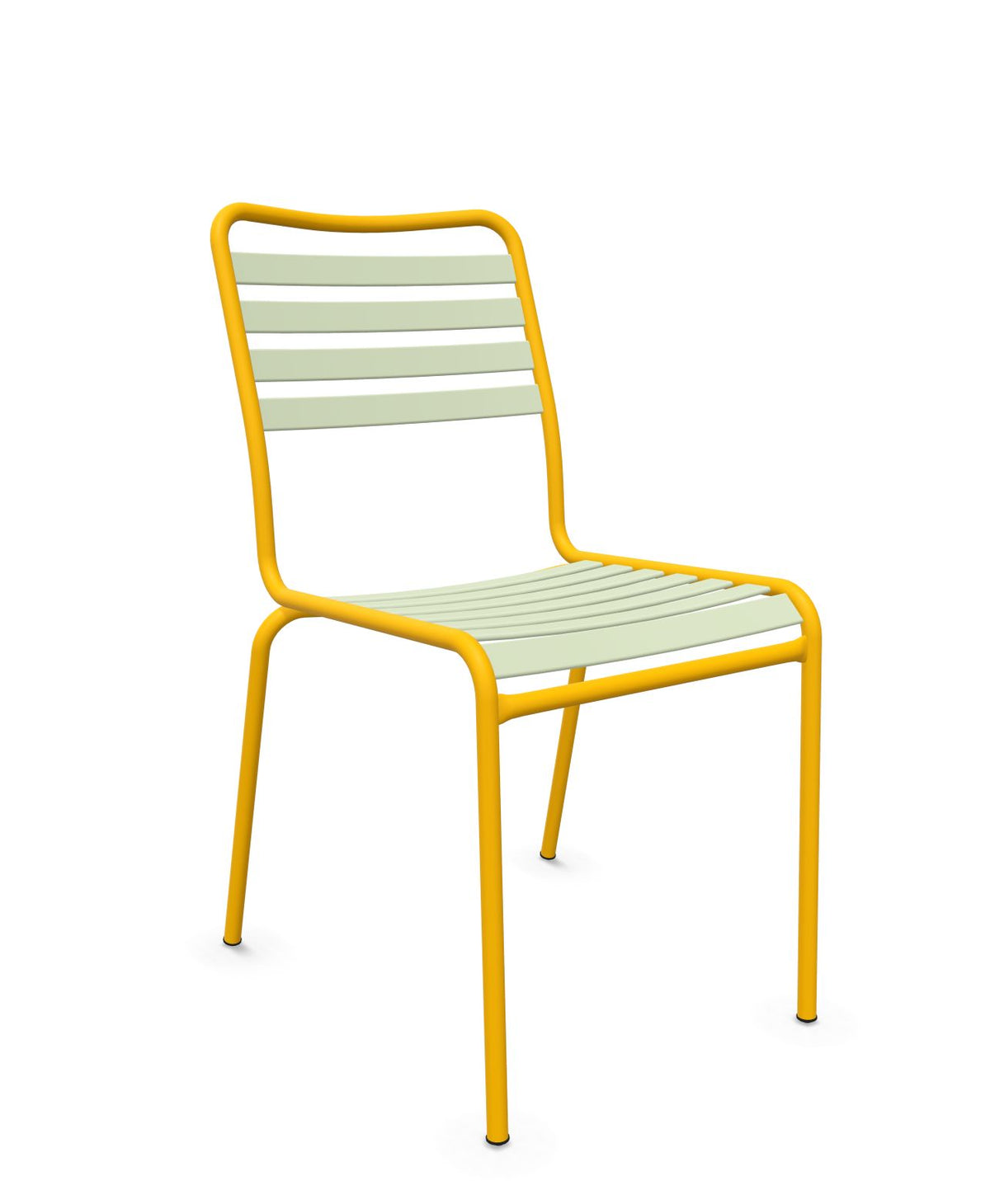 Schaffner Rigi Chaise Repas Lattes Vert Pastel 64 Jaune 11 