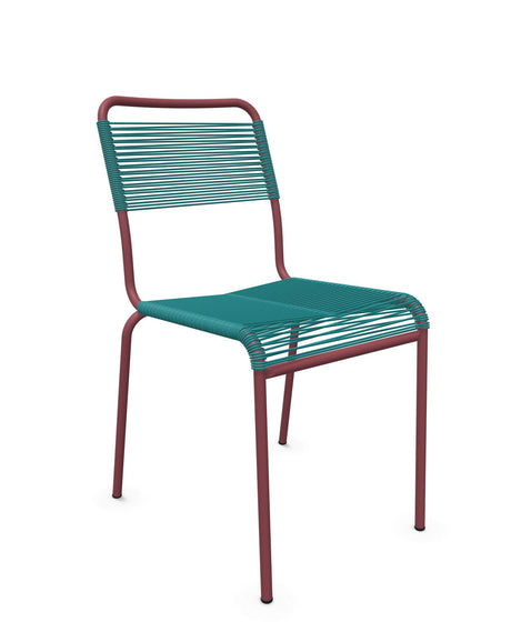 Schaffner Rigi chaise repas Spaghetti Bleu Kali 56 Bordeaux 38 