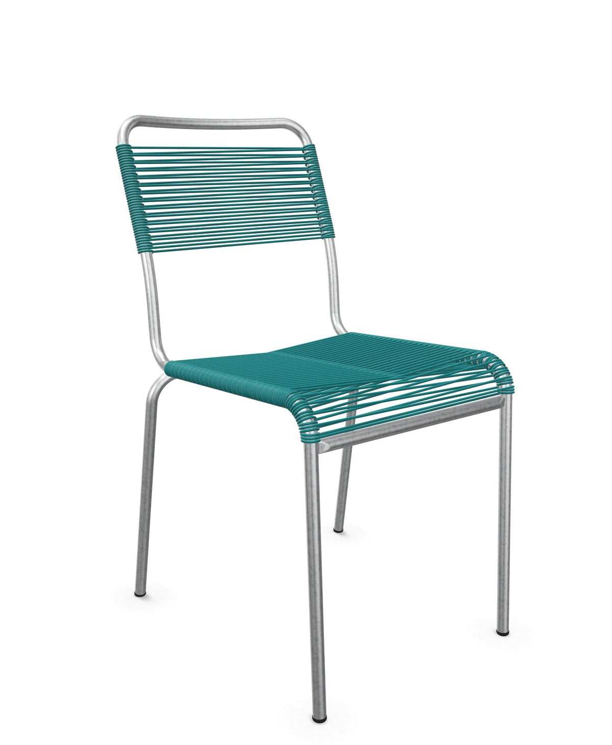 Schaffner Rigi chaise repas Spaghetti Bleu Kali 56 Galvanisé à chaud 02 