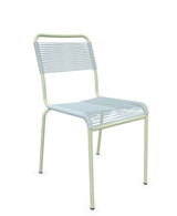 Schaffner Rigi chaise repas Spaghetti Bleu Pastel 51 Vert Pastel 64 