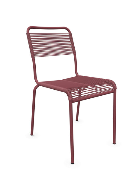 Schaffner Rigi chaise repas Spaghetti Bordeaux 38 Bordeaux 38 